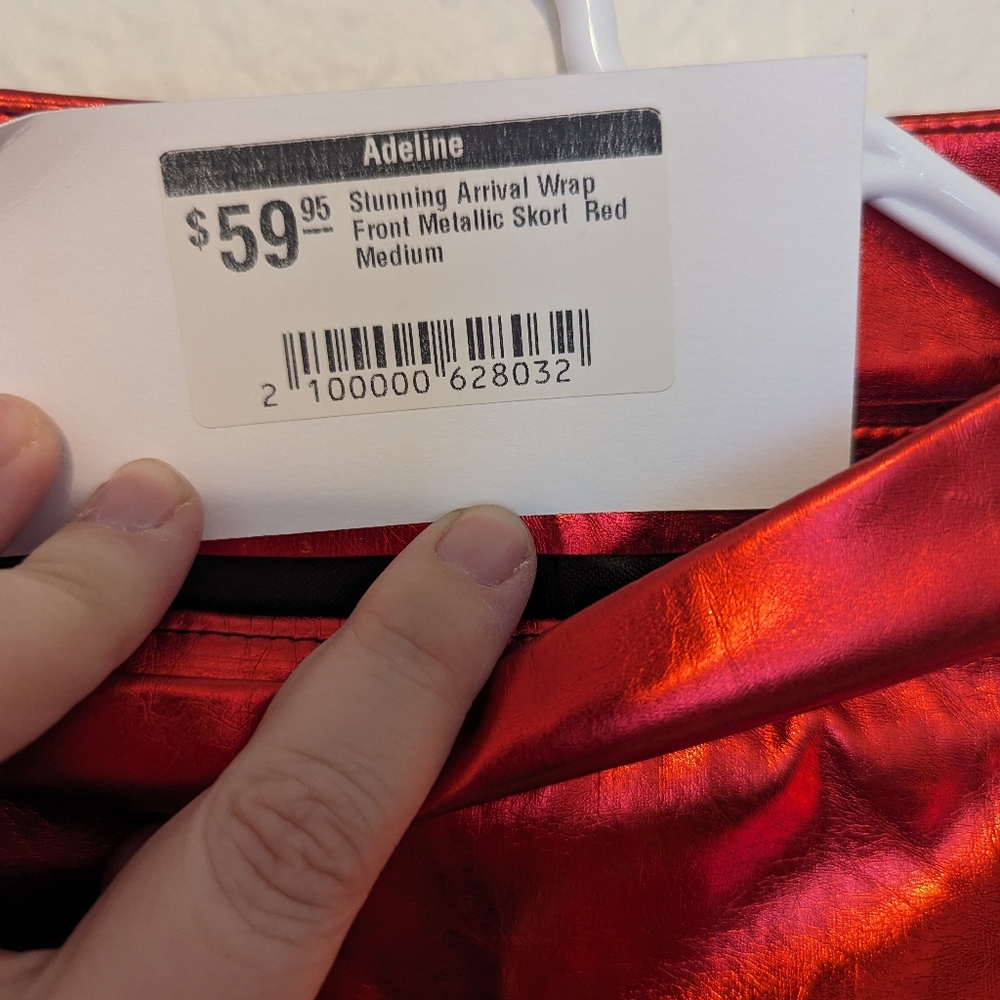 Day + Moon sexy red skirt - Picture 8 of 11